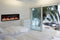 Modern Flames Orion Slim 60" Heliovision Virtual Recessed / Wall Mount Electric Fireplace - Agent BBQ