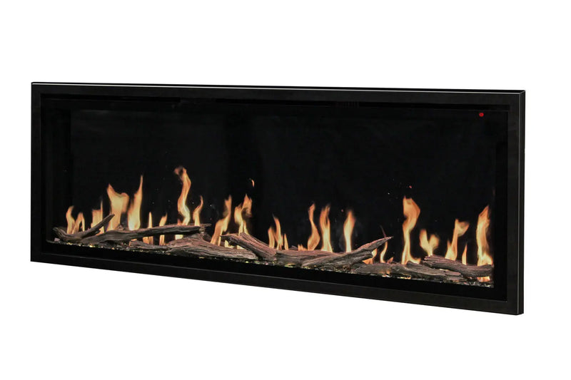 Modern Flames Orion Slim 60" Heliovision Virtual Recessed / Wall Mount Electric Fireplace - Agent BBQ