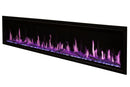 Modern Flames Orion Slim 60" Heliovision Virtual Recessed / Wall Mount Electric Fireplace - Agent BBQ