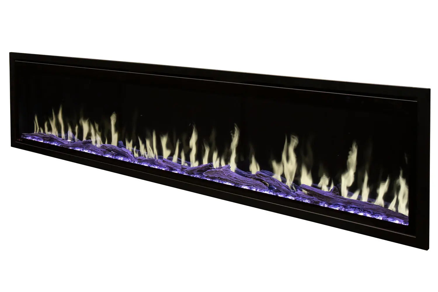 Modern Flames Orion Slim 60" Heliovision Virtual Recessed / Wall Mount Electric Fireplace - Agent BBQ