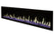 Modern Flames Orion Slim 60" Heliovision Virtual Recessed / Wall Mount Electric Fireplace - Agent BBQ