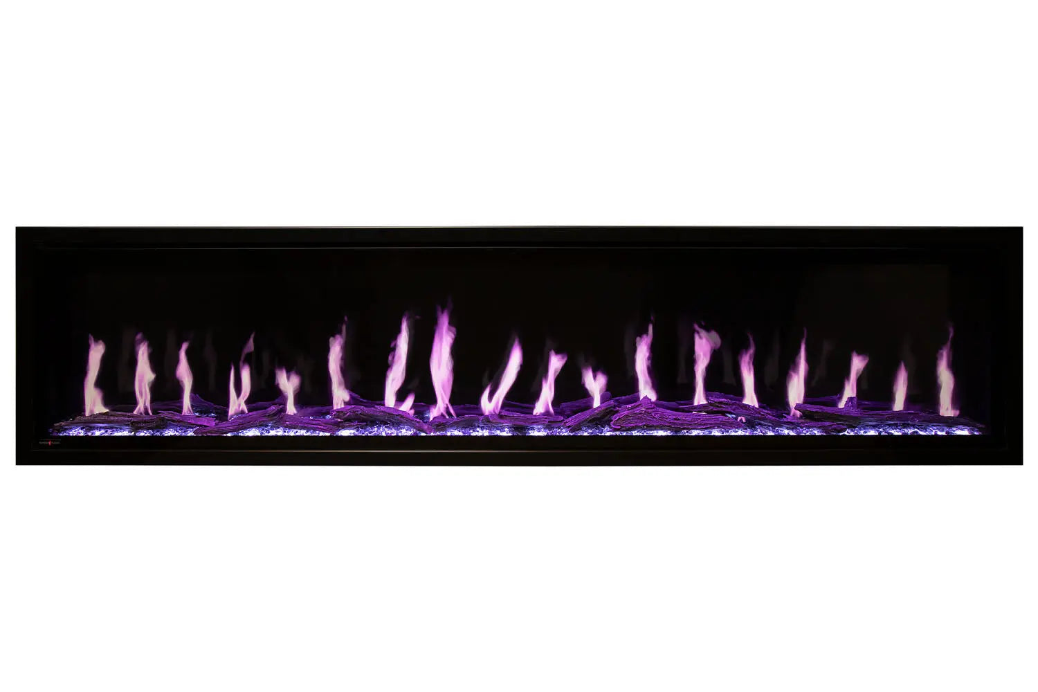 Modern Flames Orion Slim 60" Heliovision Virtual Recessed / Wall Mount Electric Fireplace - Agent BBQ