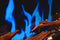 Modern Flames Orion Slim 60" Heliovision Virtual Recessed / Wall Mount Electric Fireplace - Agent BBQ