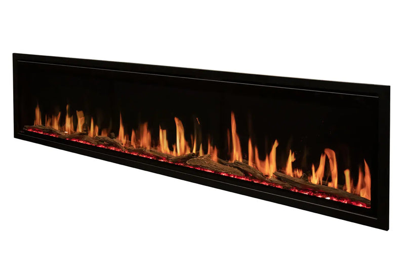 Modern Flames Orion Slim 60" Heliovision Virtual Recessed / Wall Mount Electric Fireplace - Agent BBQ