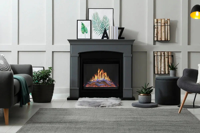 Modern Flames Orion Traditional 26" Heliovision Virtual Built-In Electric Firebox Modern Flames