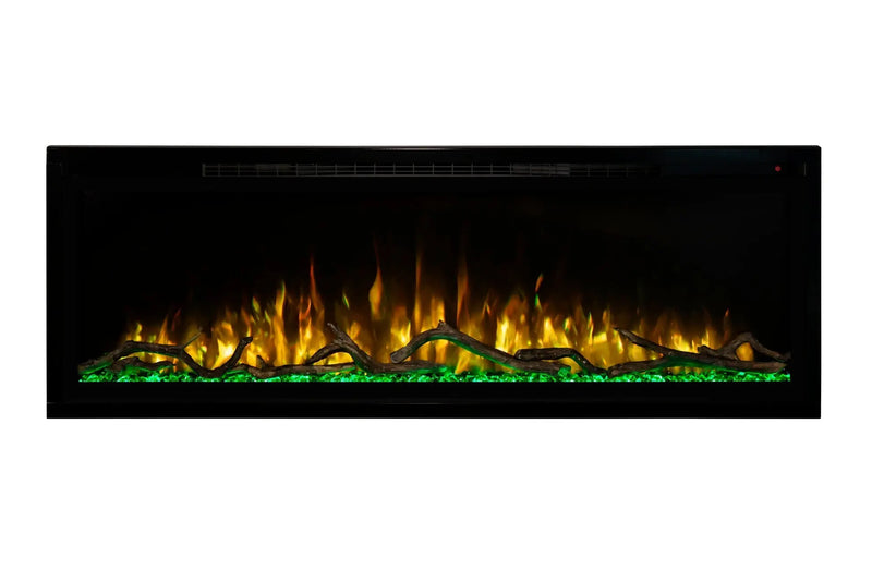 Modern Flames Spectrum Slimline 100'' Wall Mount / Recessed Linear Electric Fireplace Modern Flames