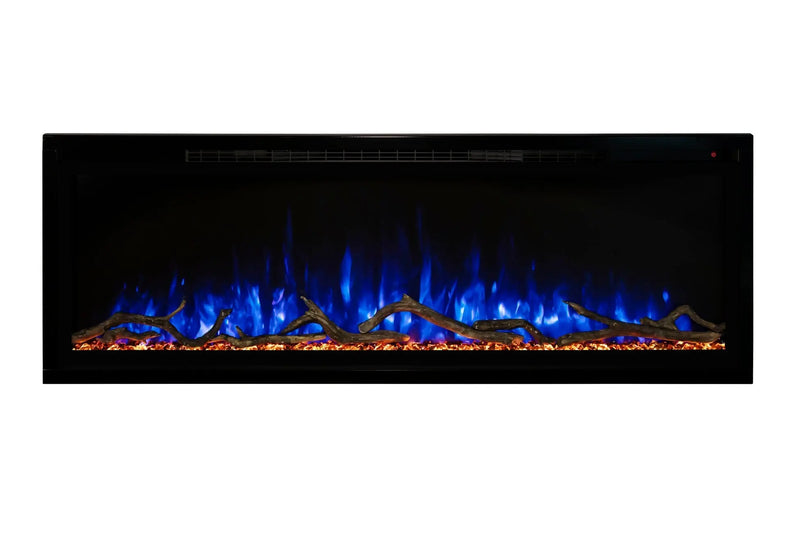 Modern Flames Spectrum Slimline 100'' Wall Mount / Recessed Linear Electric Fireplace Modern Flames