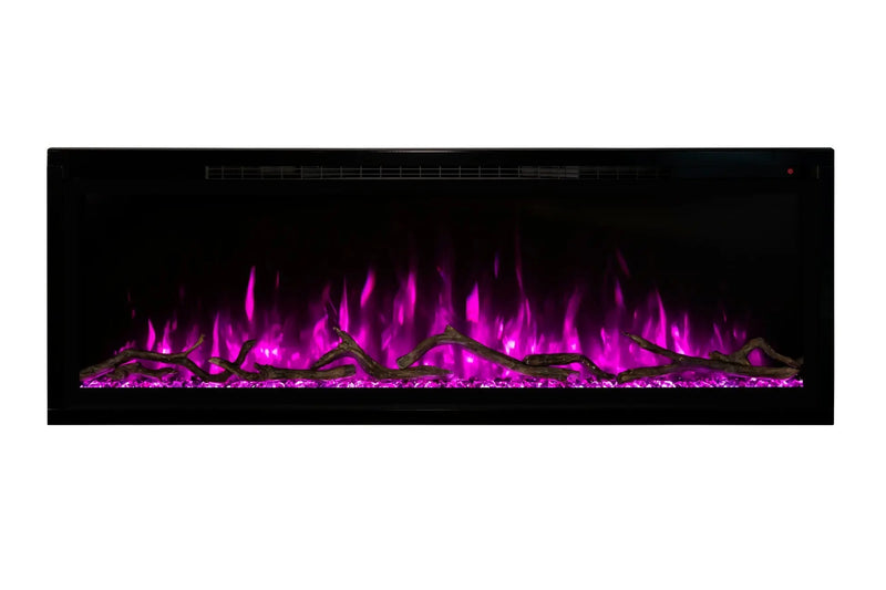 Modern Flames Spectrum Slimline 100'' Wall Mount / Recessed Linear Electric Fireplace Modern Flames