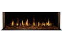 Modern Flames Orion Multi 88'' Heliovision Electric Fireplace Wall Mount Studio Suite | Weathered Walnut - Agent BBQ