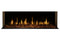 Modern Flames Orion Multi 88'' Heliovision Electric Fireplace Wall Mount Studio Suite | Weathered Walnut - Agent BBQ