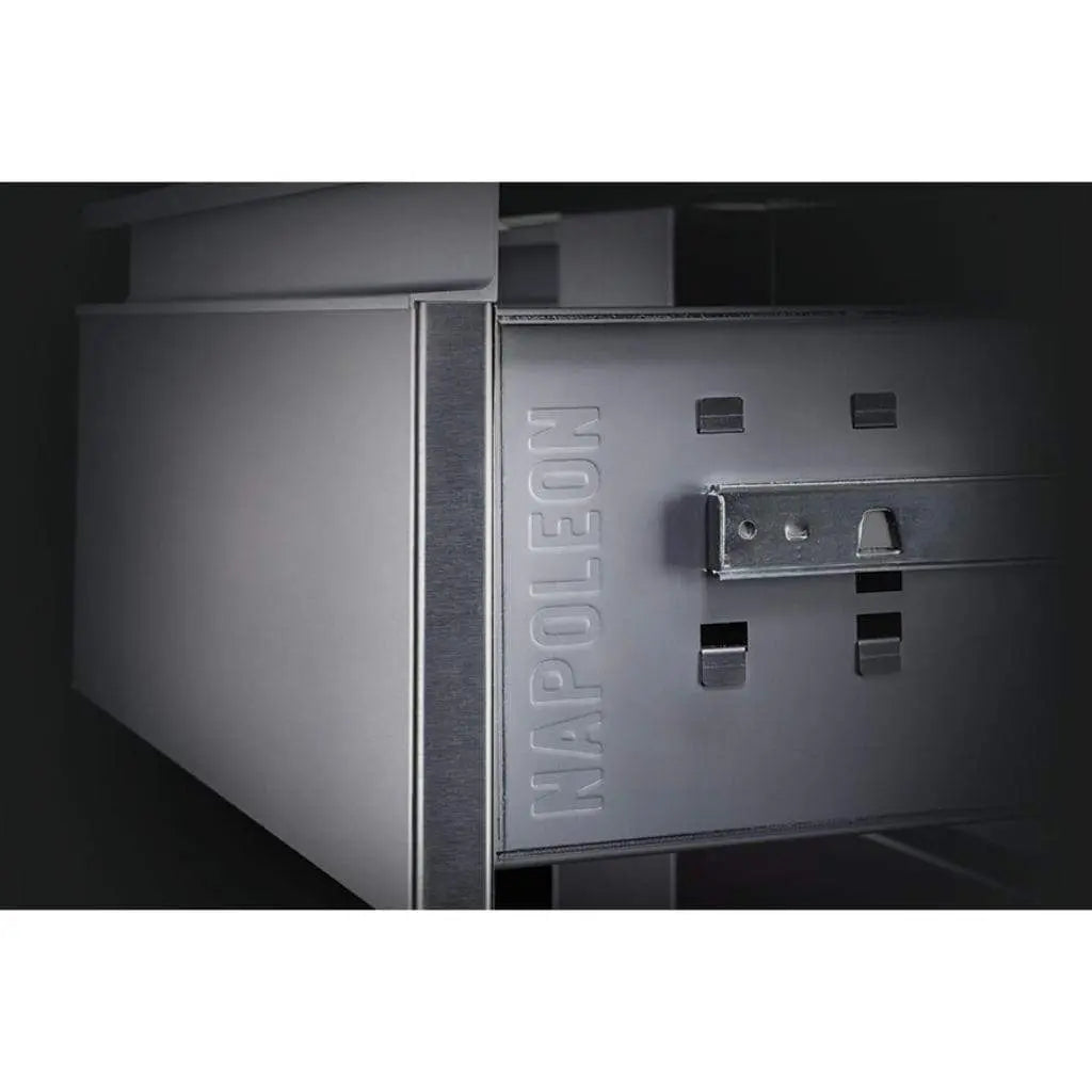 Napoleon - 18" X 24" Stainless Steel Large and Standard Double Drawer Napoleon