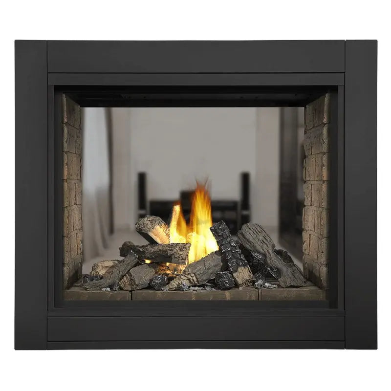 Napoleon Ascent Multi-Sided View/See Thru Direct Vent Gas Fireplace | BHD4 Napoleon