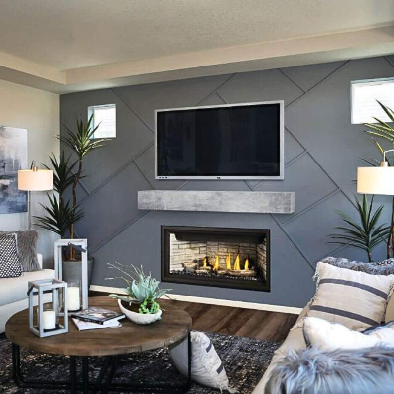 Napoleon Ascent Premium 42" Linear Direct Vent Gas Fireplace | BLP42NTE Napoleon