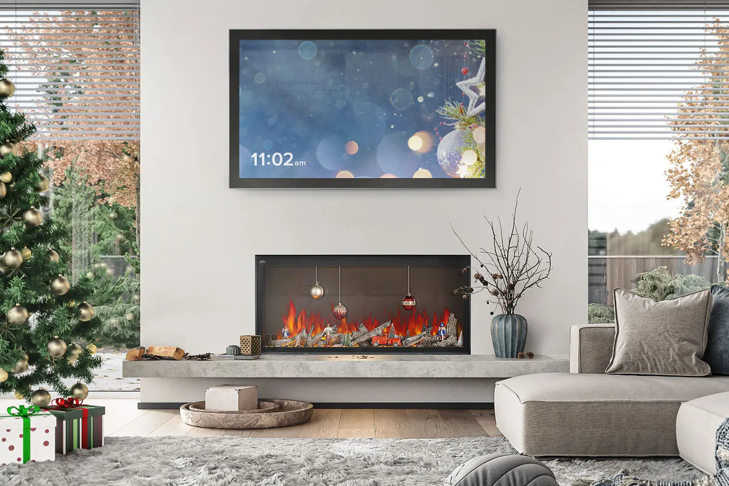 Napoleon Astound 50" Smart Built-In Linear Electric Fireplace Napoleon