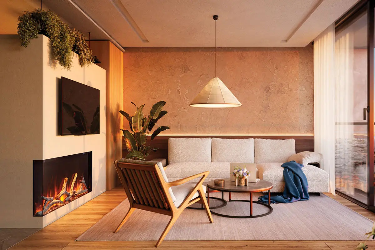 Napoleon Astound 62" FlexMount Smart Multi-Side Wall Mount | Recessed Electric Fireplace Napoleon