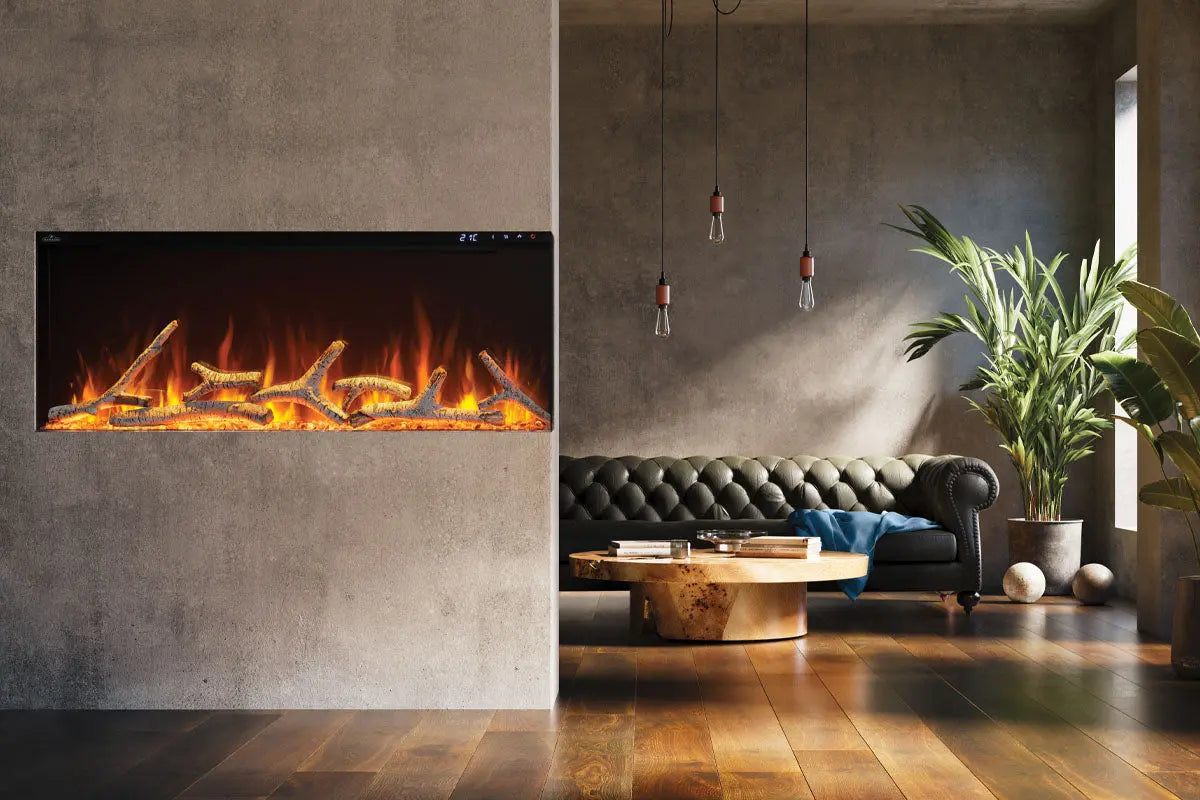 Napoleon Astound 62" FlexMount Smart Multi-Side Wall Mount | Recessed Electric Fireplace Napoleon