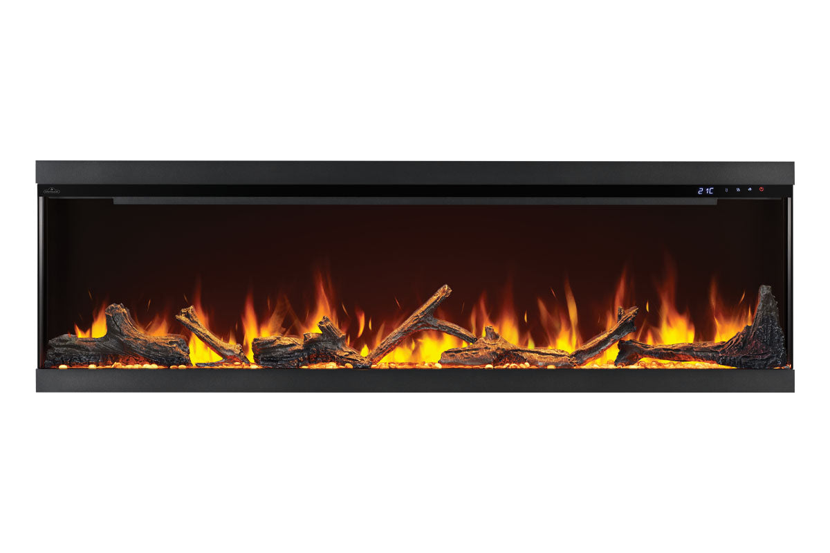 Napoleon Astound 74" FlexMount Smart Multi-Side Wall Mount | Recessed Electric Fireplace Napoleon