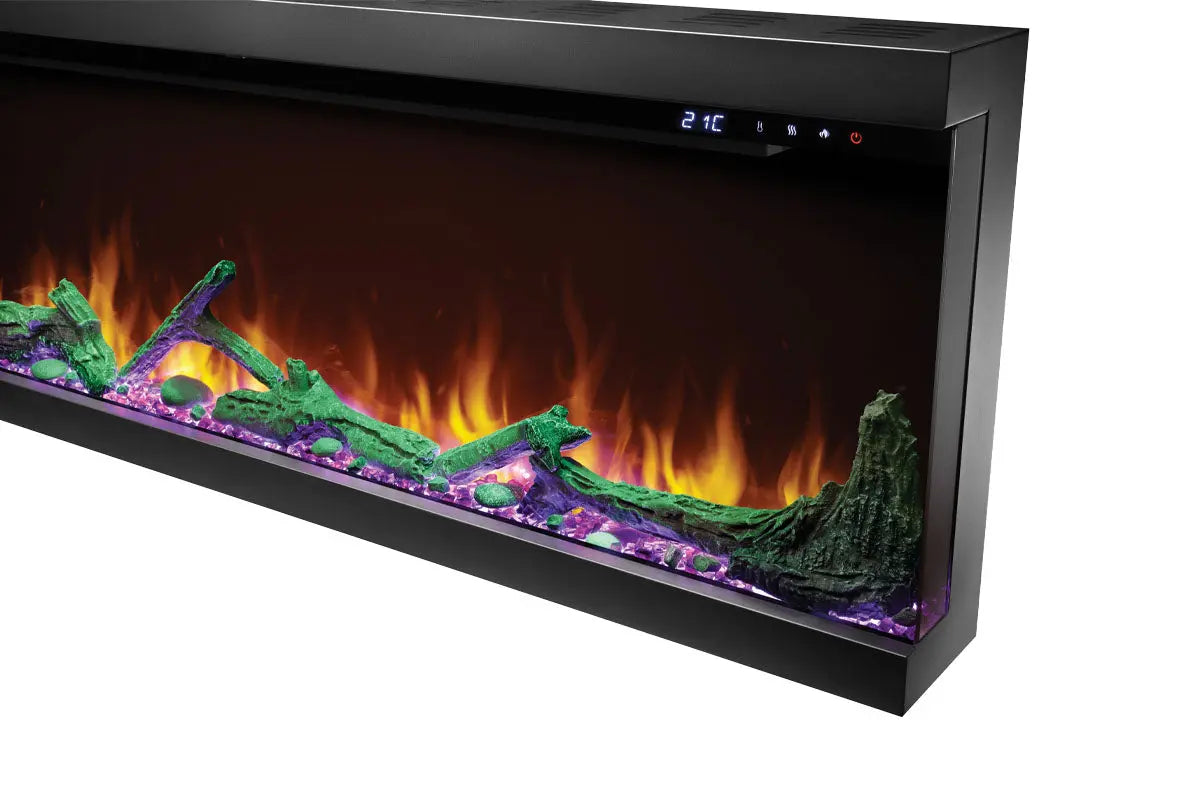 Napoleon Astound 74" FlexMount Smart Multi-Side Wall Mount | Recessed Electric Fireplace Napoleon