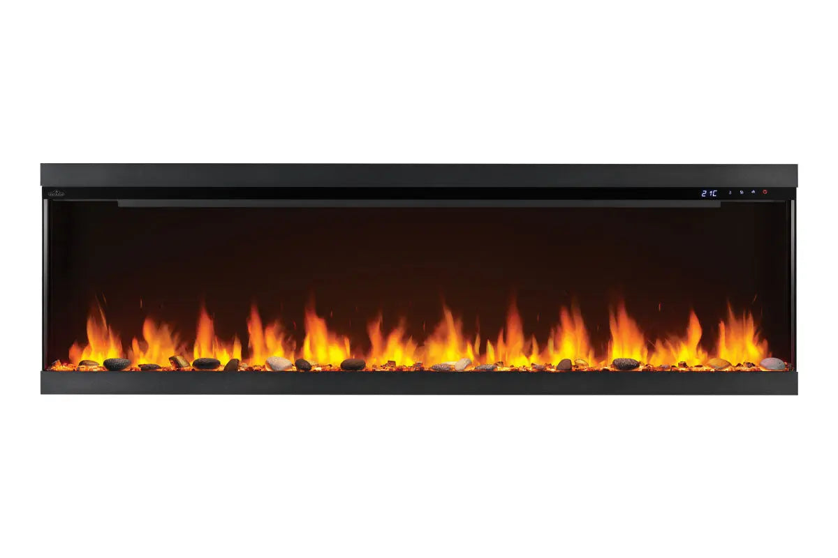 Napoleon Astound 74" FlexMount Smart Multi-Side Wall Mount | Recessed Electric Fireplace Napoleon