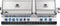 Napoleon Built-In Prestige Pro 825 RBI - BIPRO825RBISS-3 Napoleon