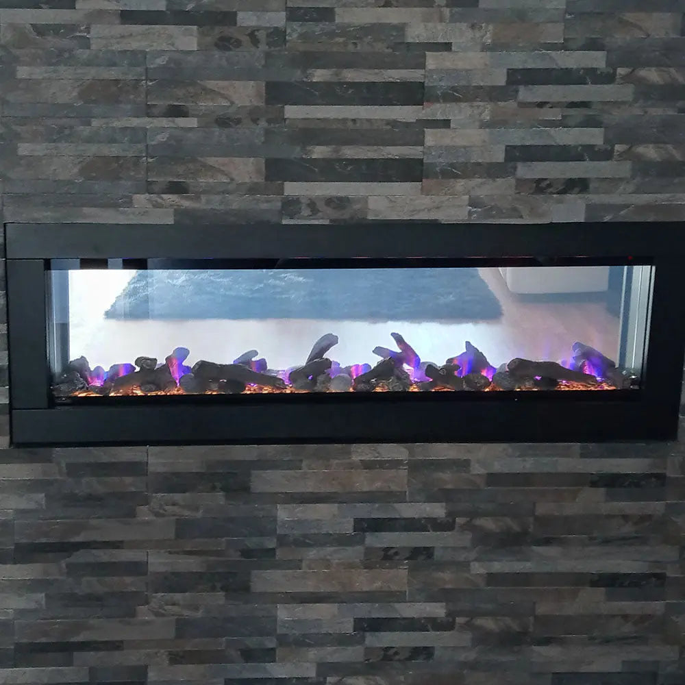 Napoleon Clearion Elite 50'' See Thru Electric Fireplace Napoleon