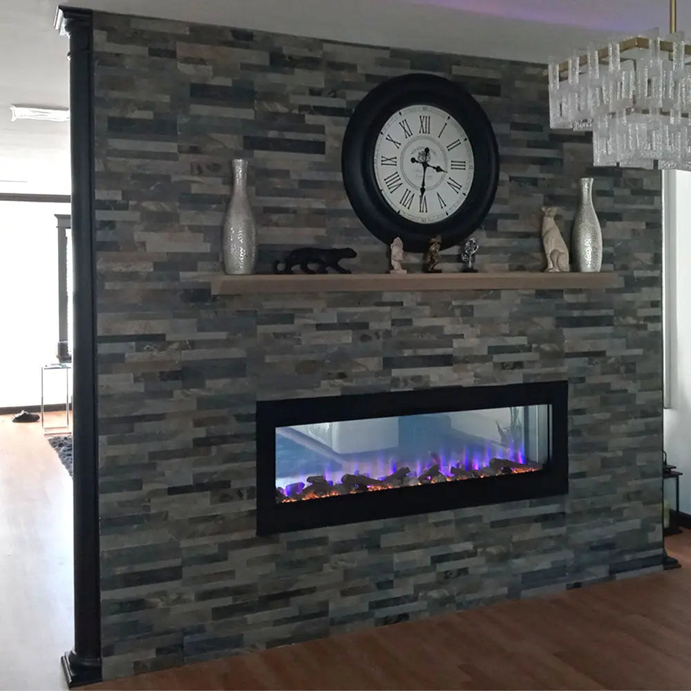 Napoleon Clearion Elite 50'' See Thru Electric Fireplace Napoleon