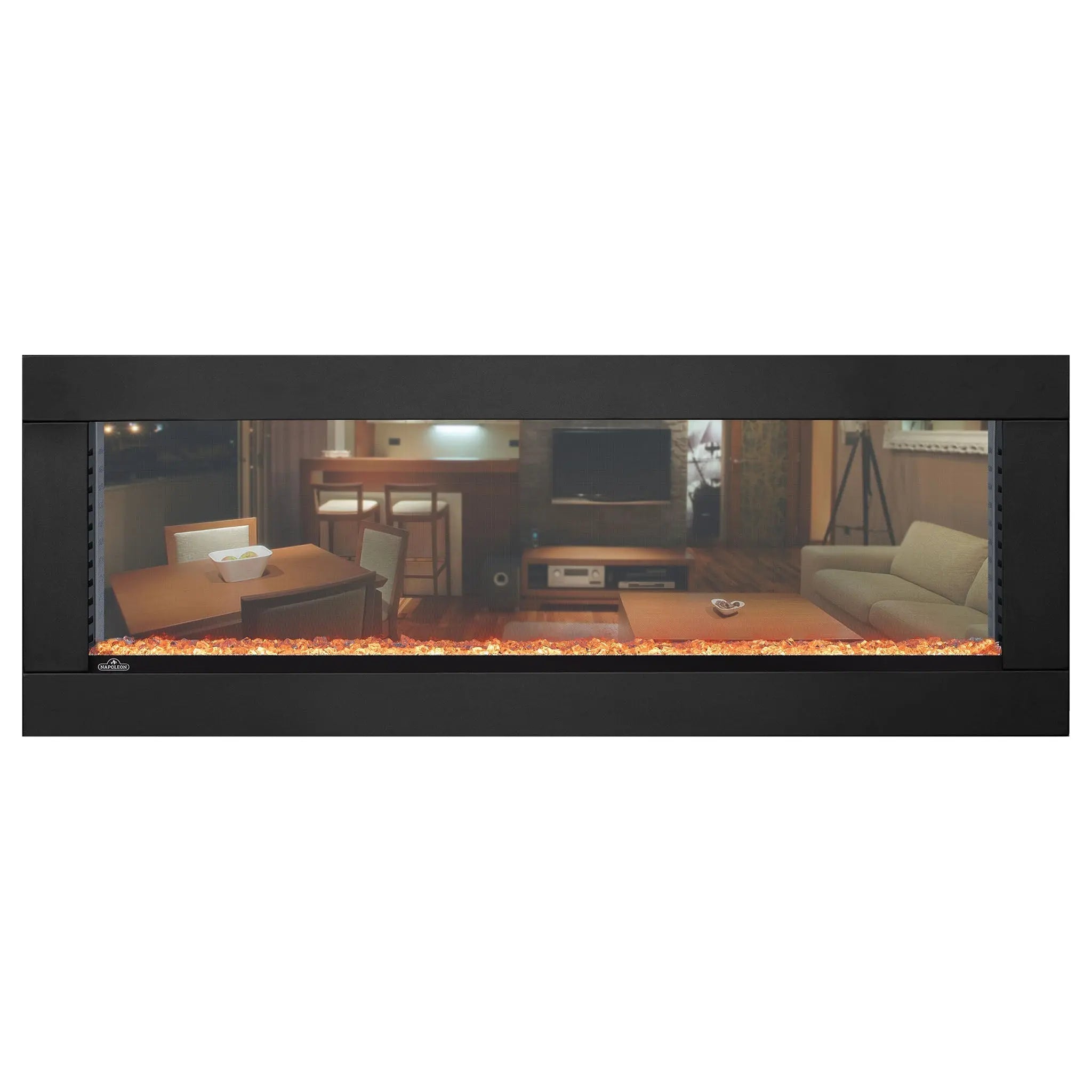 Napoleon Clearion Elite 50'' See Thru Electric Fireplace Napoleon