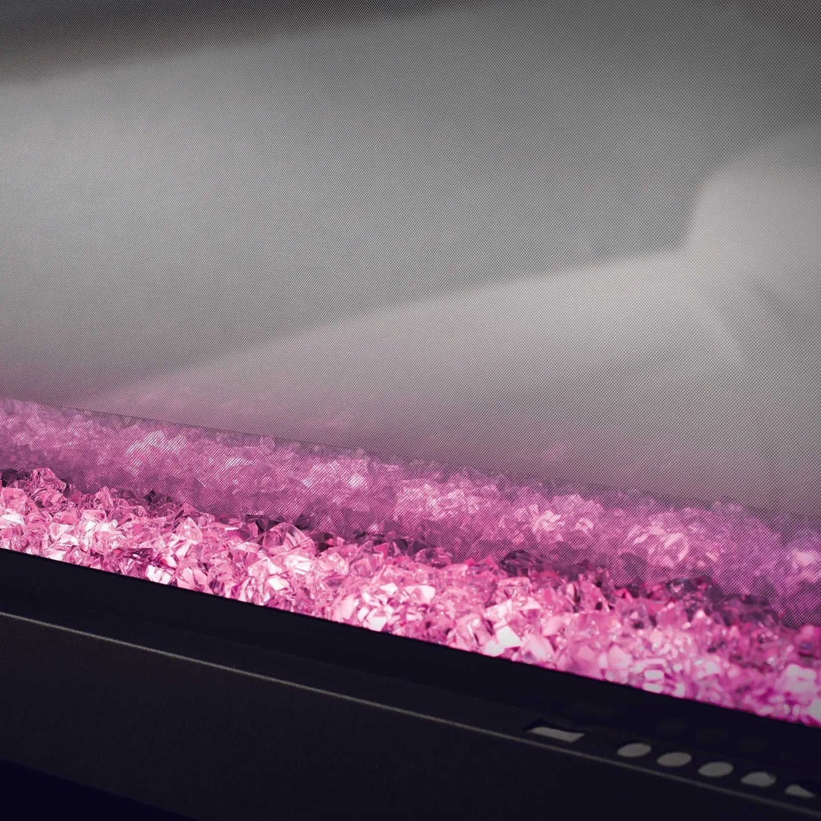 Napoleon Clearion Elite 50'' See Thru Electric Fireplace in Stainless Steel Napoleon