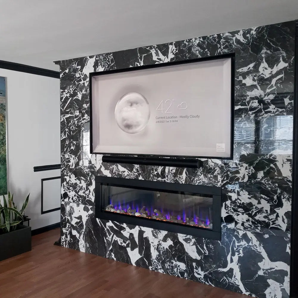 Napoleon Clearion Elite 60'' See Thru Electric Fireplace Napoleon