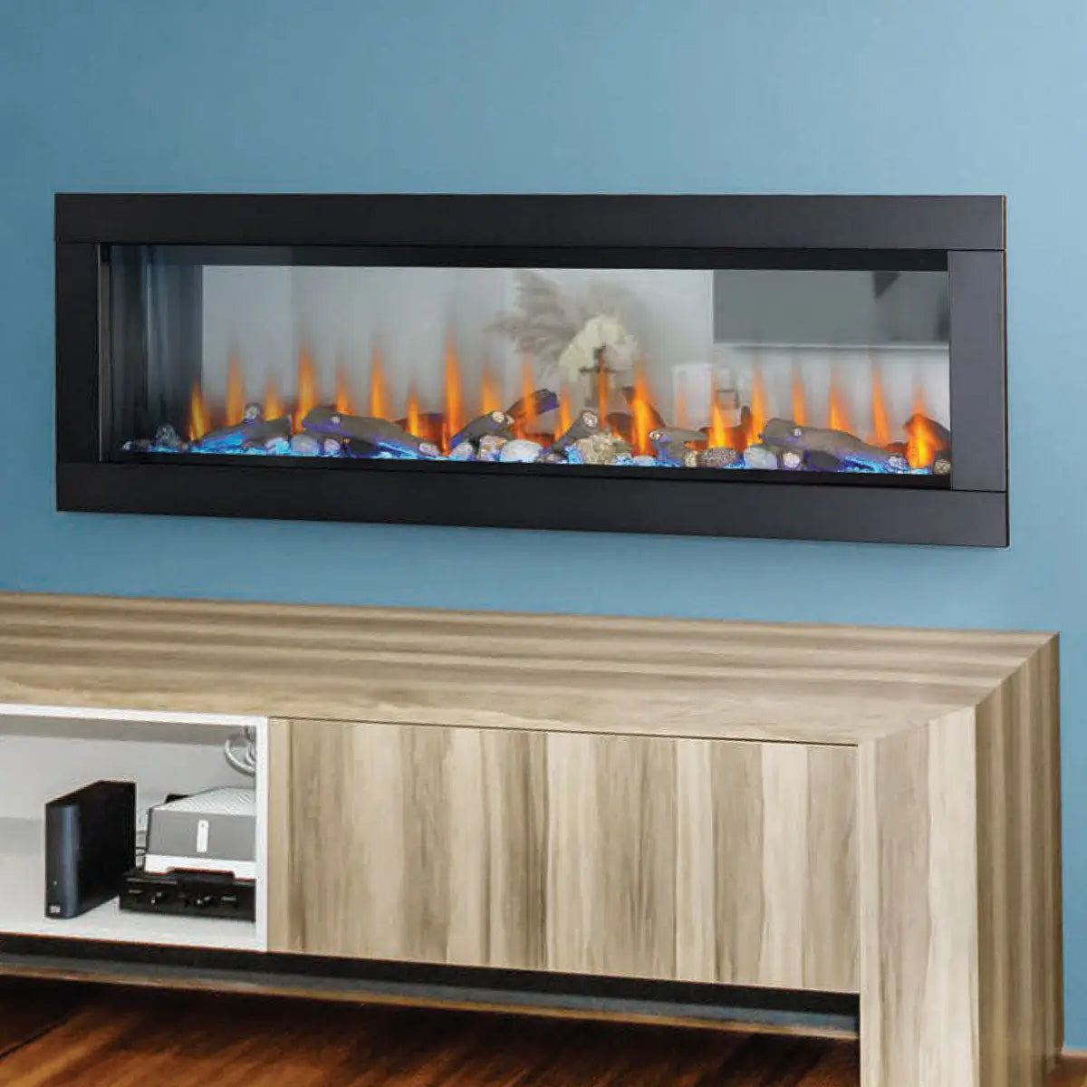 Napoleon Clearion Elite 60'' See Thru Electric Fireplace Napoleon