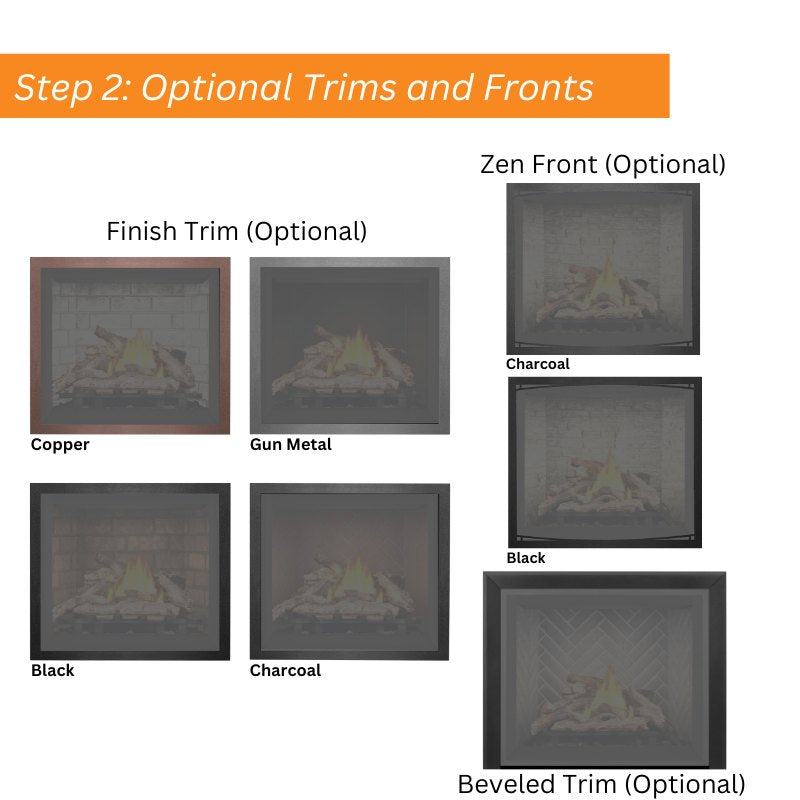Napoleon Elevation 42-Inch Direct Vent Gas Fireplace | E42 Napoleon