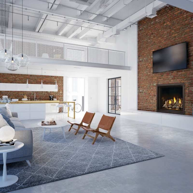 Napoleon Elevation X 42" Direct Vent Gas Fireplace | EX42 Napoleon