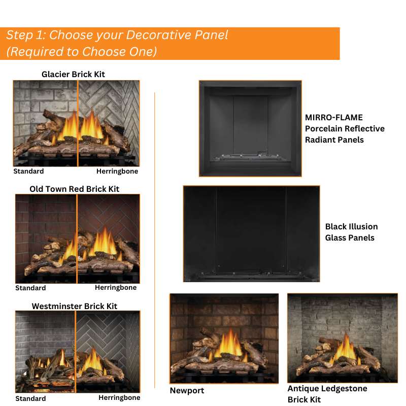Napoleon Elevation X 42" Direct Vent Gas Fireplace | EX42 Napoleon