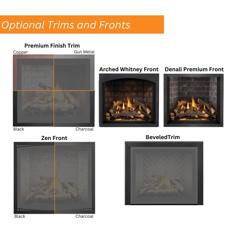 Napoleon Elevation X 42" Direct Vent Gas Fireplace | EX42 Napoleon