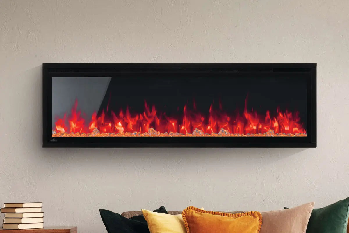 Napoleon Entice 60'' Wall Mount / Recessed Linear Electric Fireplace Napoleon
