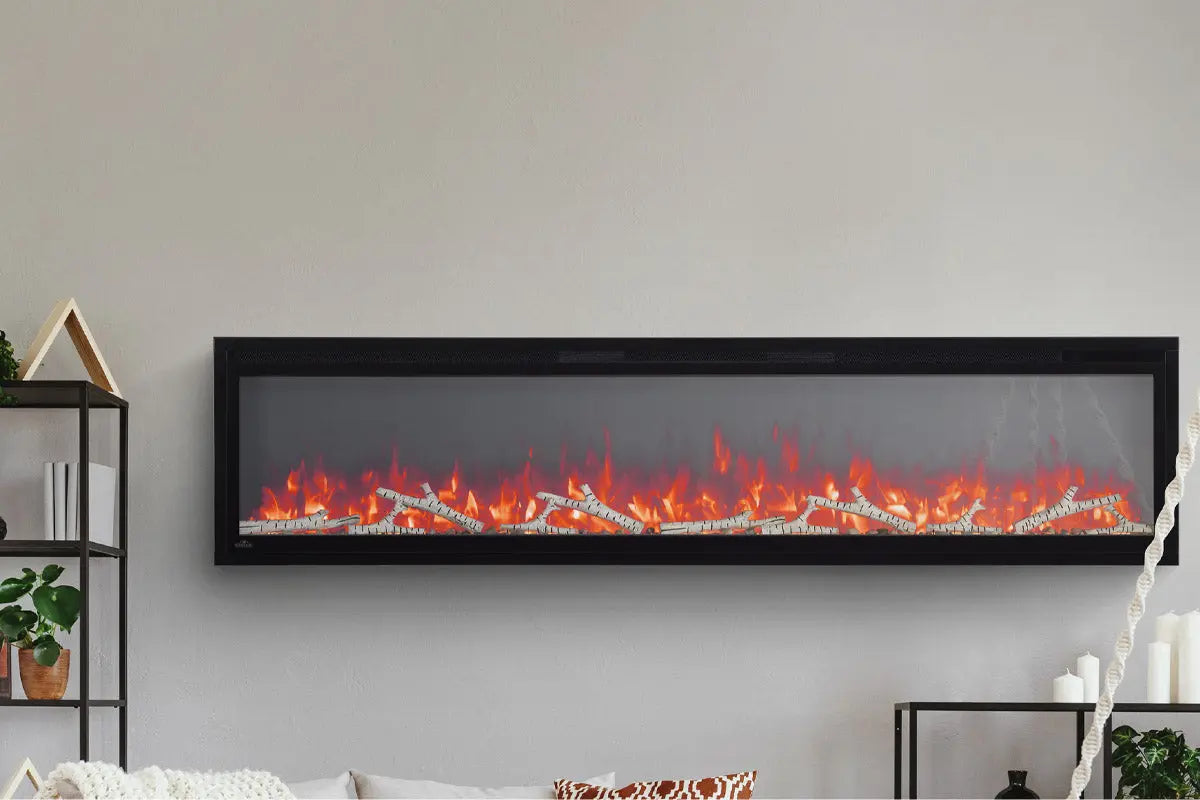 Napoleon Entice 60'' Wall Mount / Recessed Linear Electric Fireplace Napoleon