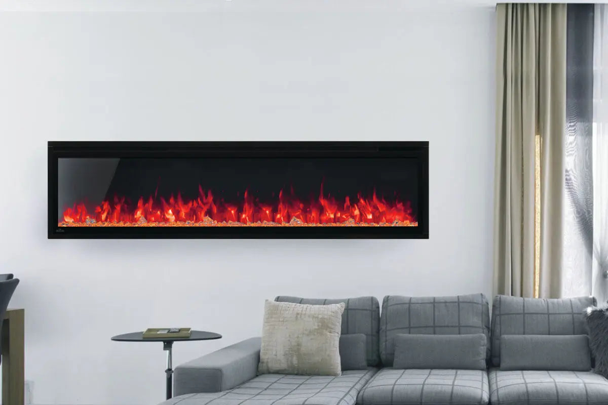 Napoleon Entice 72'' Wall Mount / Recessed Linear Electric Fireplace Napoleon