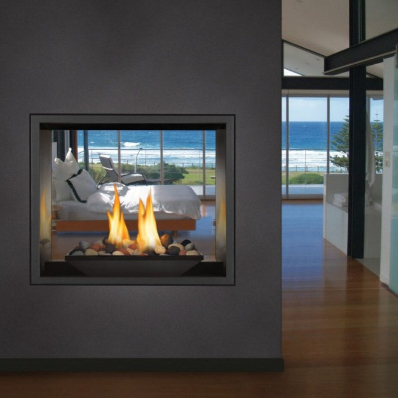 Napoleon High Definition 81 See Thru Direct Vent Gas Fireplace | HD81NT-1 Napoleon