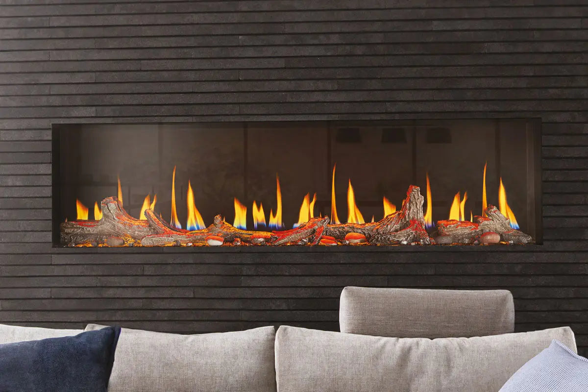 Napoleon Luminex 65" LCD Virtual Smart Multi-Sided Built In Electric Fireplace Napoleon