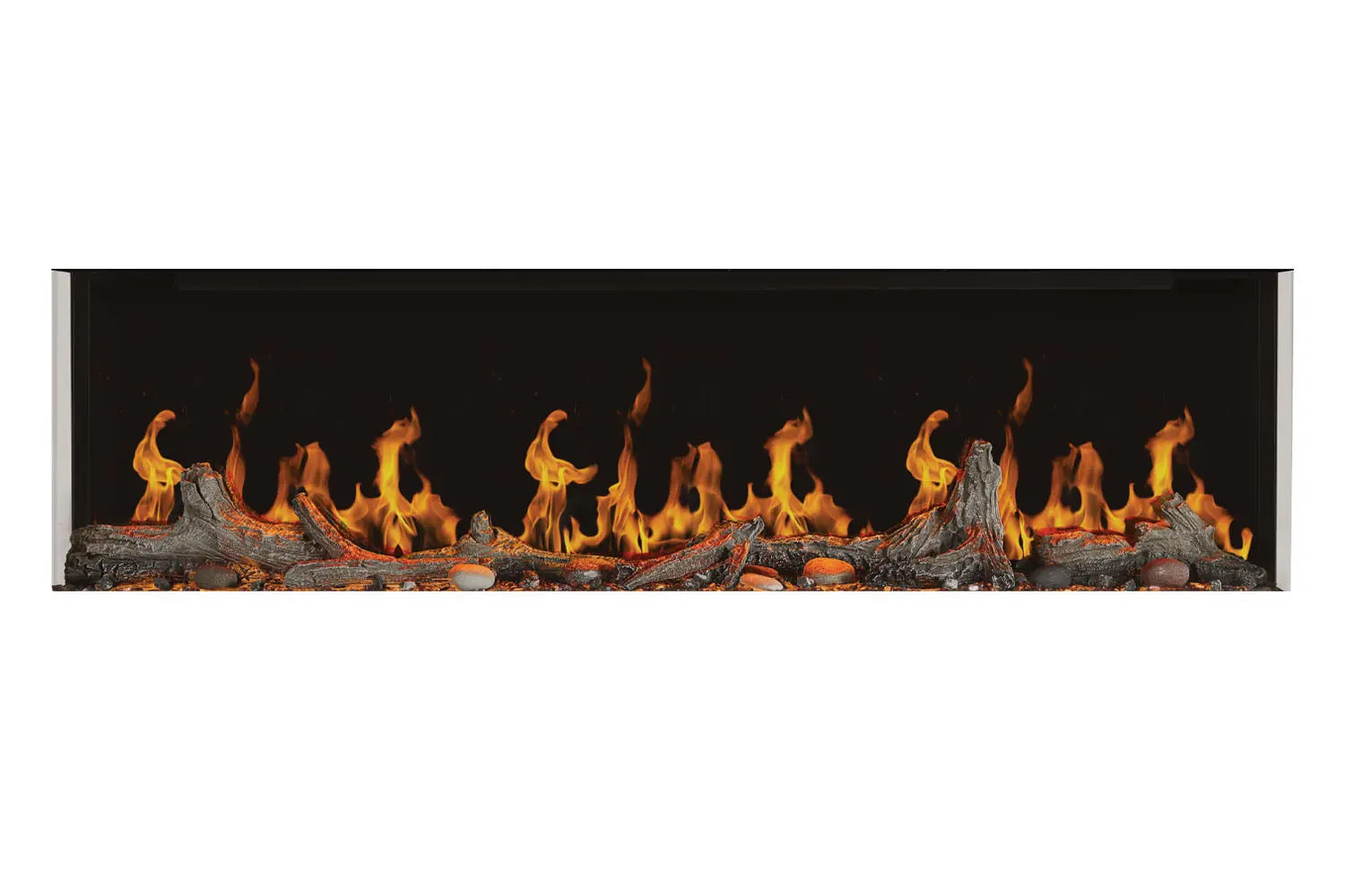 Napoleon Luminex 65" LCD Virtual Smart Multi-Sided Built In Electric Fireplace Napoleon