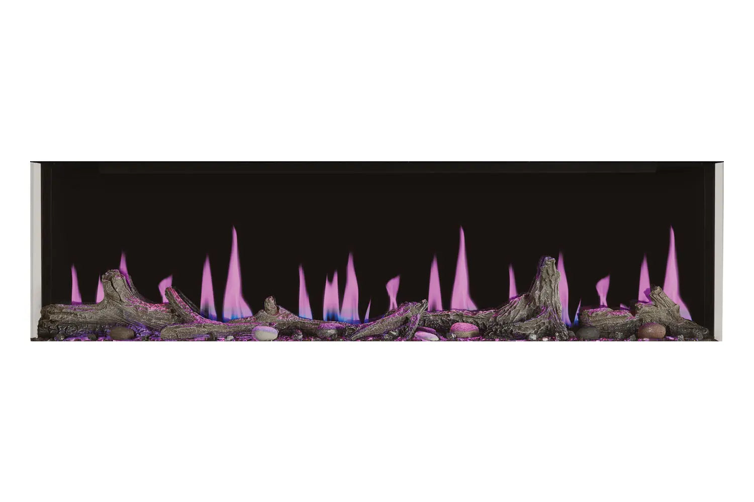 Napoleon Luminex 65" LCD Virtual Smart Multi-Sided Built In Electric Fireplace Napoleon