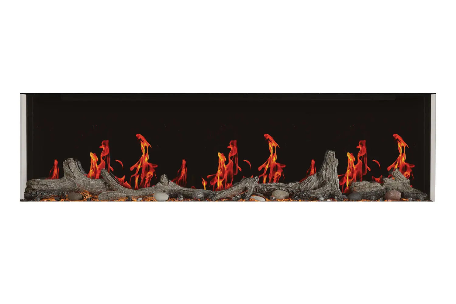 Napoleon Luminex 65" LCD Virtual Smart Multi-Sided Built In Electric Fireplace Napoleon