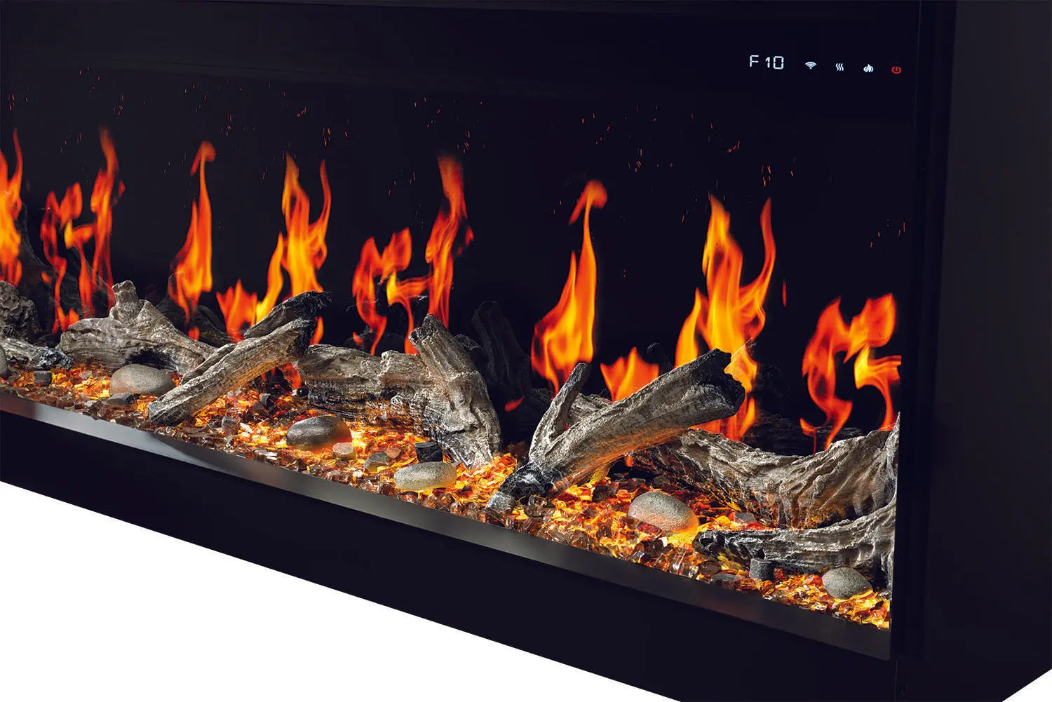 Napoleon Luminex 65" LCD Virtual Smart Multi-Sided Built In Electric Fireplace Napoleon