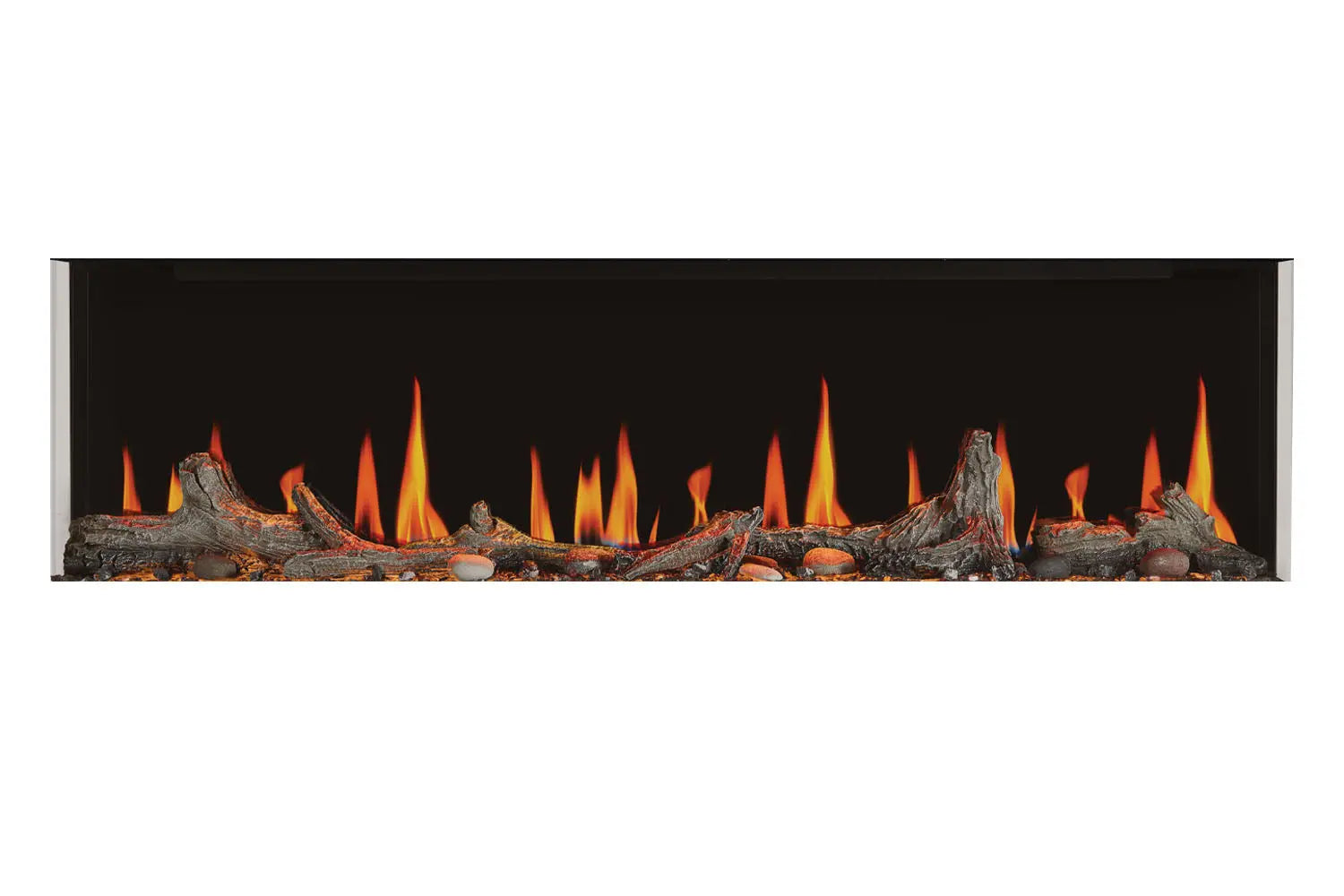 Napoleon Luminex 65" LCD Virtual Smart Multi-Sided Built In Electric Fireplace Napoleon