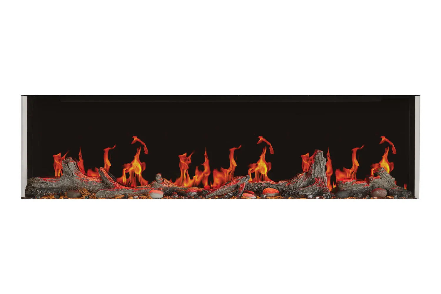 Napoleon Luminex 65" LCD Virtual Smart Multi-Sided Built In Electric Fireplace Napoleon