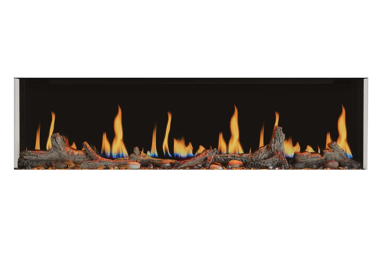 Napoleon Luminex 65" LCD Virtual Smart Multi-Sided Built In Electric Fireplace Napoleon