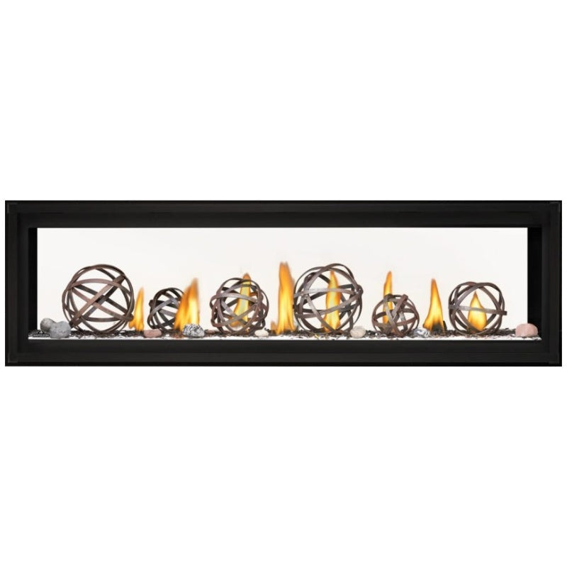 Napoleon Luxuria 62" See Thru Linear Direct Vent Gas Fireplace | LVX62N2X Napoleon