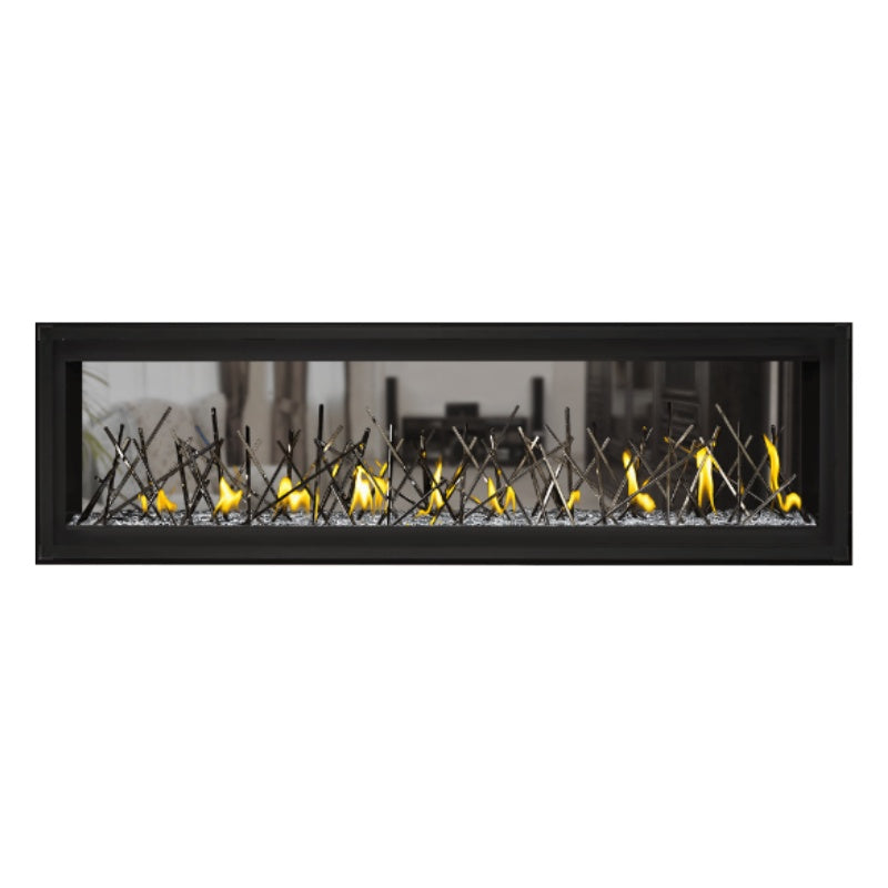 Napoleon Luxuria 62" See Thru Linear Direct Vent Gas Fireplace | LVX62N2X Napoleon