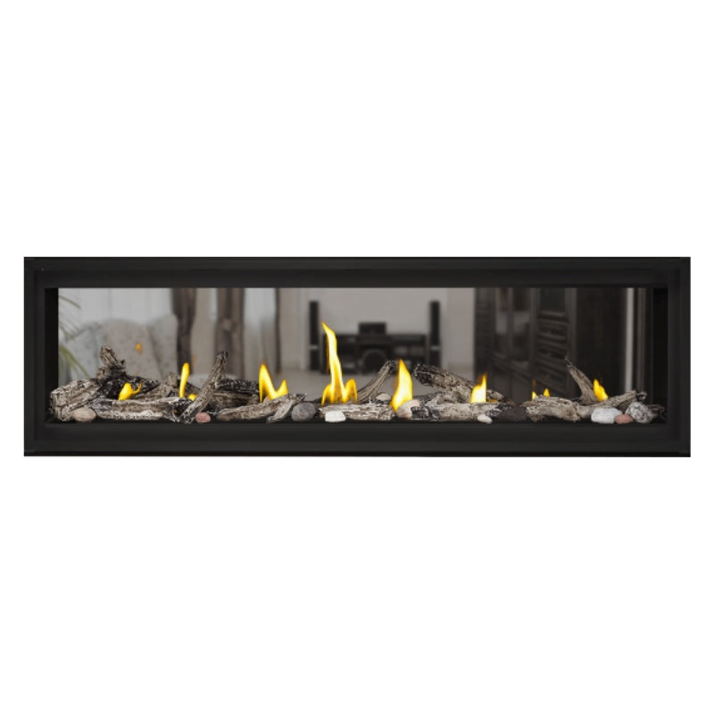 Napoleon Luxuria 62" See Thru Linear Direct Vent Gas Fireplace | LVX62N2X Napoleon