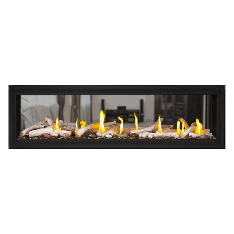 Napoleon Luxuria 62" See Thru Linear Direct Vent Gas Fireplace | LVX62N2X Napoleon